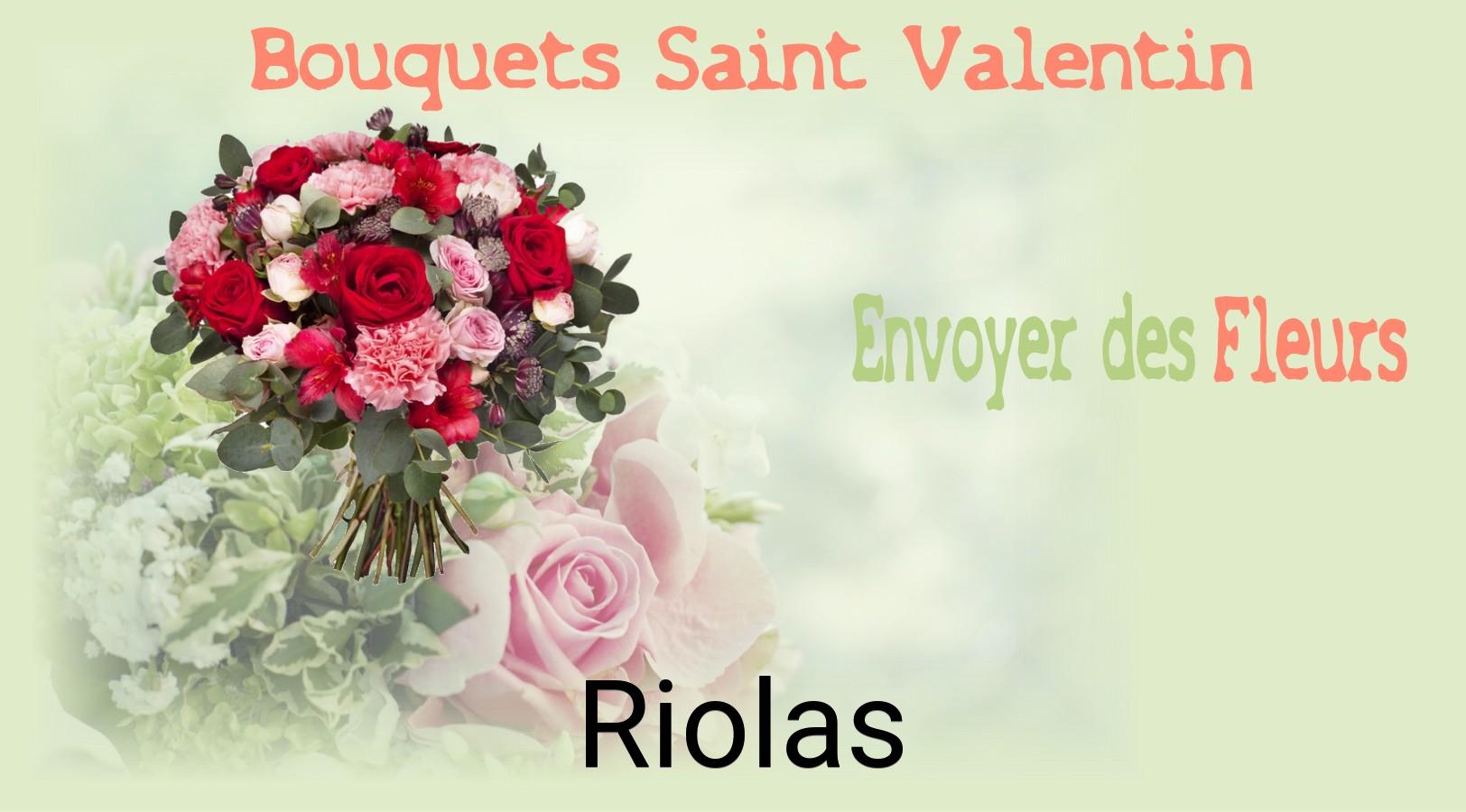 Roses de Saint-Valentin livrées à Riolas